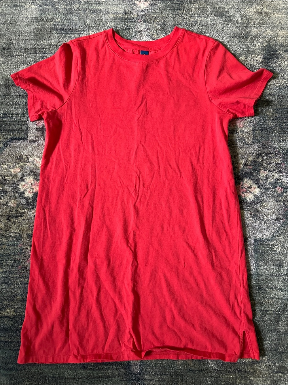 Old Navy Fuchsia Mini T-Shirt Dress Size Medium Like New - Great for all Seasons